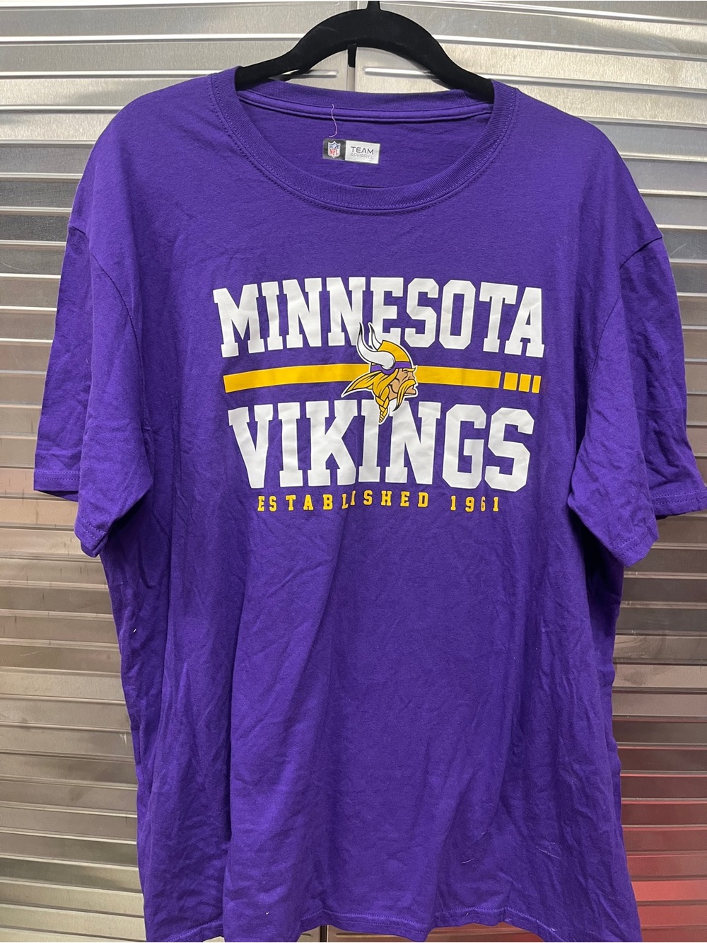 NFL Minnesota Vikings Purple Graphic Tee